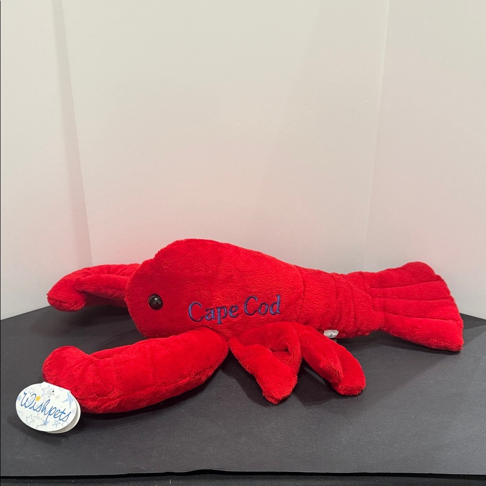 Lobster plush toy Rocky Red Cape Cod Plush toy Stuffed lobster toy -NWT